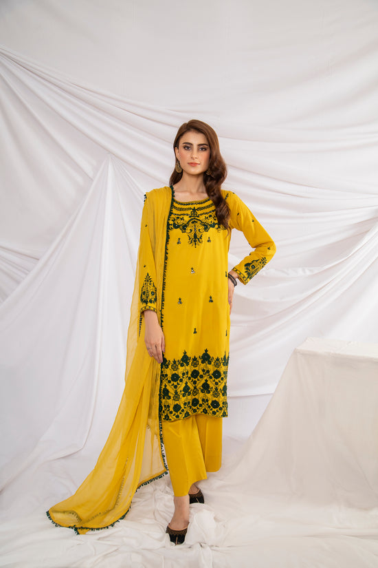 PANSY YELLOW - 3 PIECE